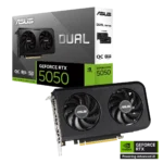 Grafica ASUS Dual GeForce RTX 5050 8GB GDDR6 OC Edition, caja