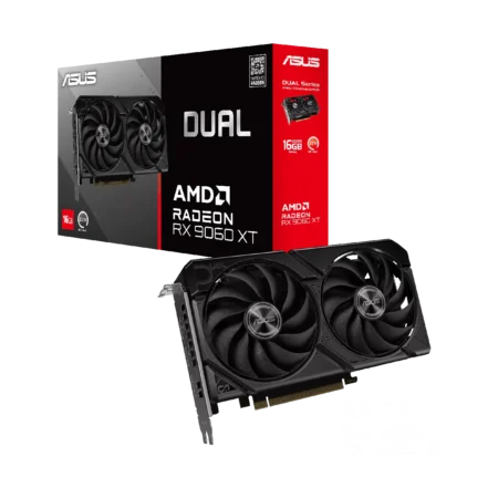 Grafica Asus Dual Radeon RX 9060 XT 16GB DUAL-RX9060XT-16G 00 TecnoShopping CL Grafica Asus Dual Radeon RX 9060 XT 16GB DUAL-RX9060XT-16G - 90YV0LG2-M0AA00 - Principal