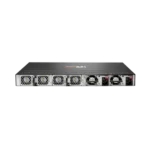 Switch HPE Aruba Networking CX 6300M 24 02 TecnoShopping CL Switch HPE Aruba Networking CX 6300M 24‑port SFP+ y 4‑SFP56, atras