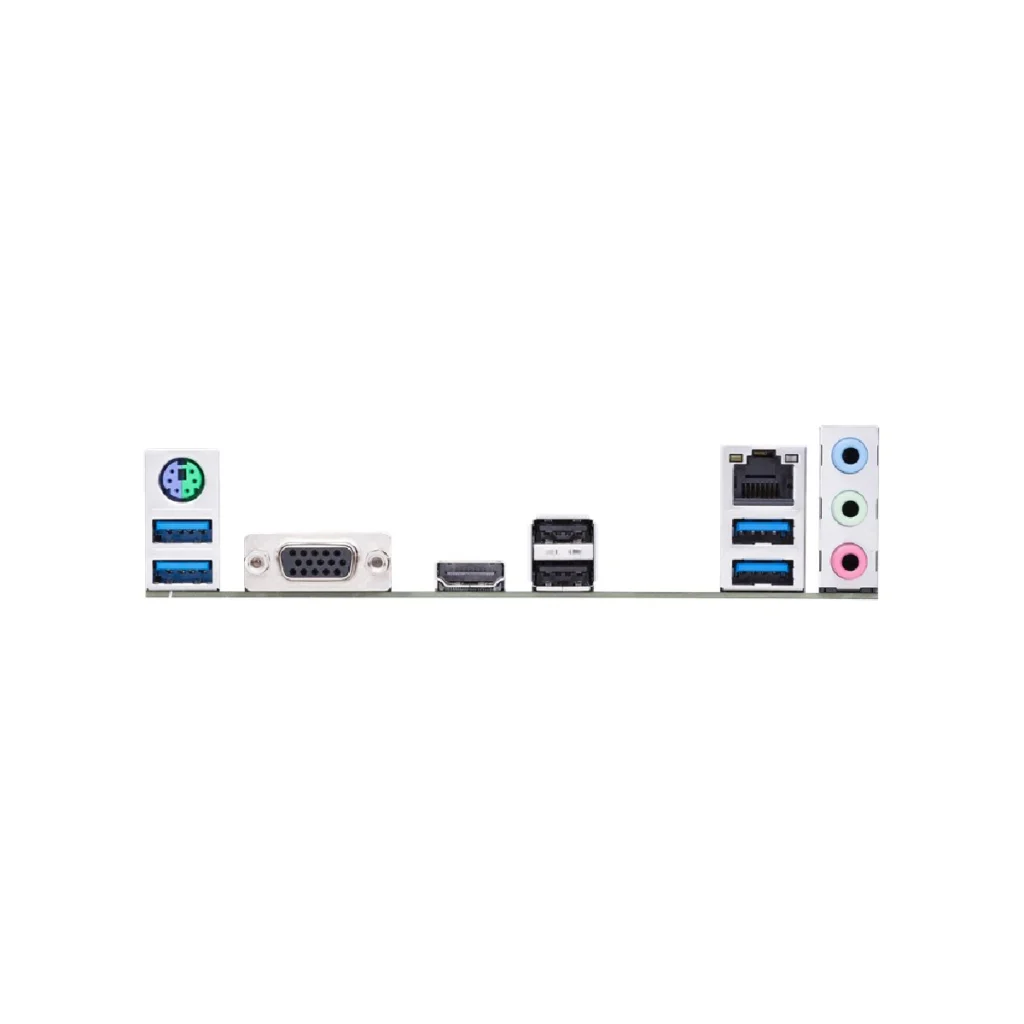 Placa Madre Asus PRIME A520M-K AMD Socket AM4 mATX, puertos y conectores