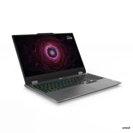 loq-gen-9-r7-7435hs-24-1tb-15-6-fhd-144hz-rtx-4050-6gb-luna-grey-01 Notebook Lenovo LOQ 15ARP9 G9 Ryzen 7 24GB 1TB RTX 4050 6GB 144Hz, 83JC0080CL - principal