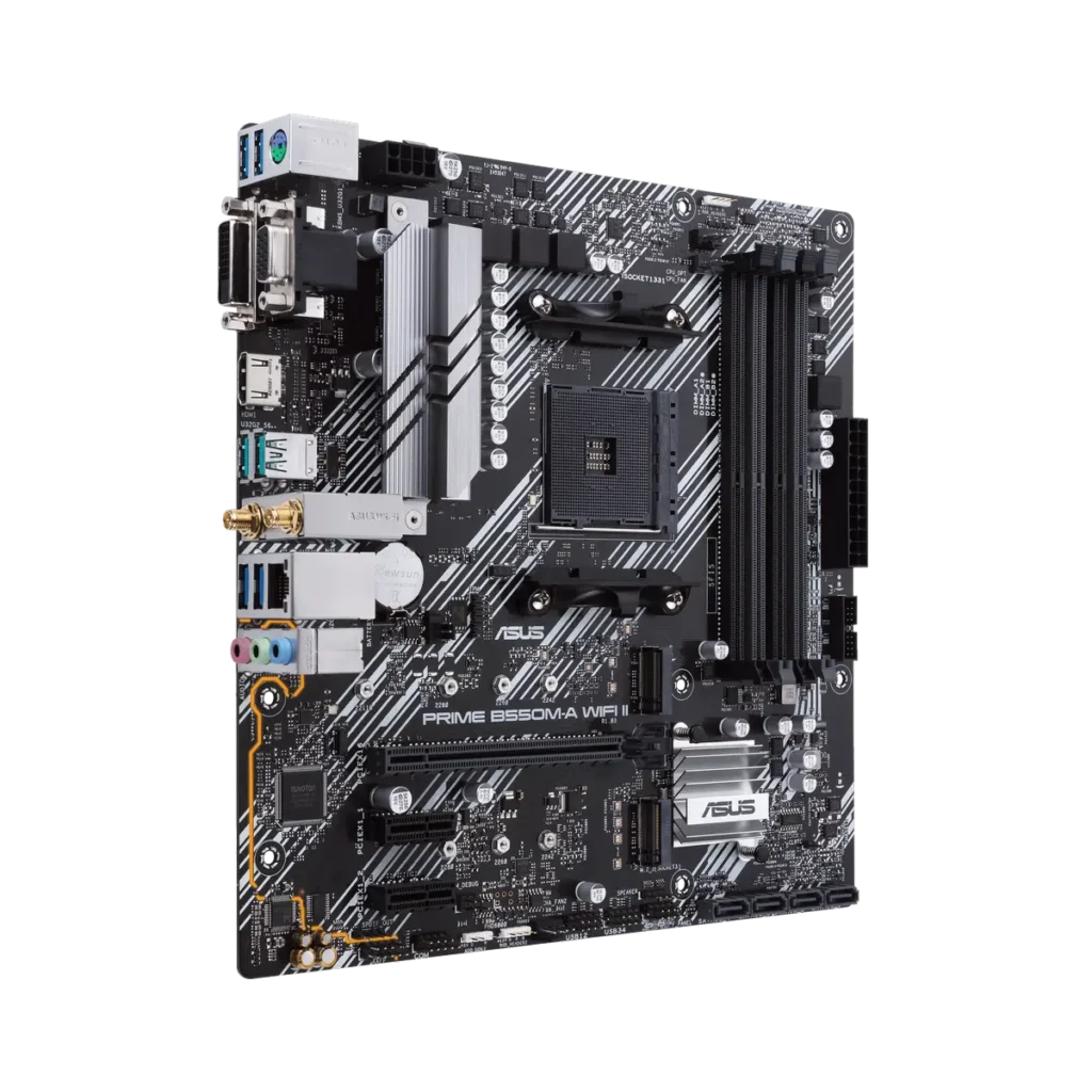 Placa Madre Asus MB PRIME B550M-A para procesadores AMD Ryzen, 90MB15K0-MVAAY0 - imagen