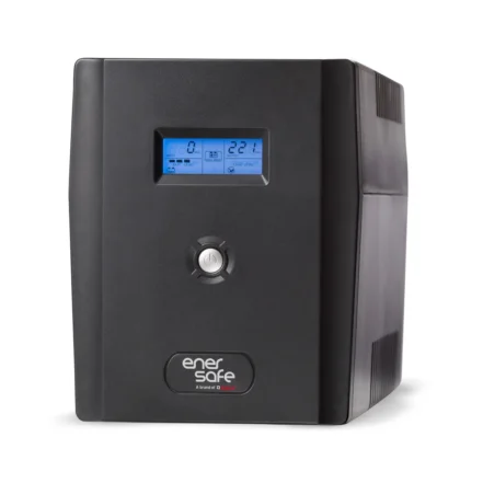 UPS Enersafe 2000VA 1200W Interactiva Formato Torre Pantalla LCD permite visualización de parámetros en tiempo real, UPSMICRO2000 - principal