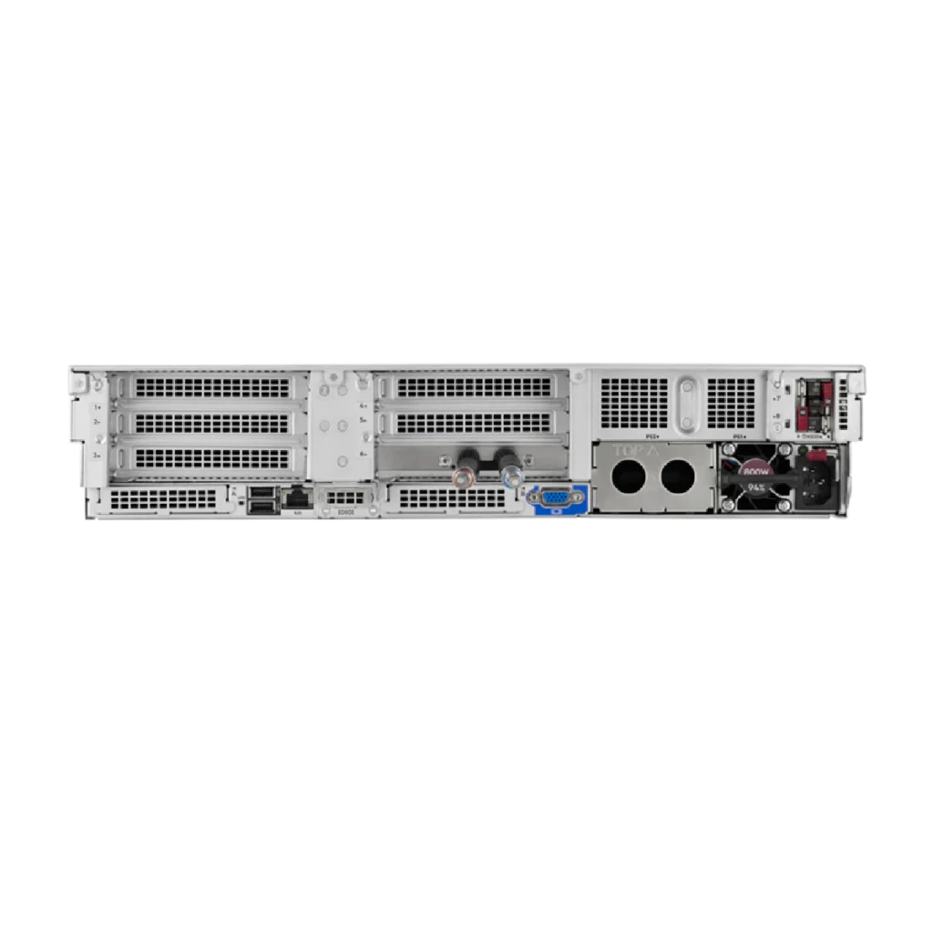 HPE ProLiant Compute DL380 Gen12, atras