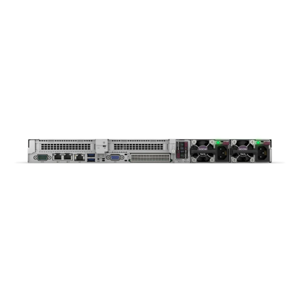 Servidor HPE ProLiant DL320 Gen11 Xeon Bronze 3508U, 32GB RAM , 1.92TB SSD. P81425-DM5, atras
