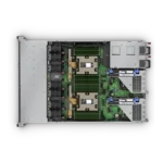 Servidor HPE ProLiant DL365 Gen11 AMD EPYC 9224 2.5GHz 24c 1P 2x32GB‑R 8SFF MR408i‑o 2x480GB SSD 2x800W PS LA. P81431-DM5. Interior.
