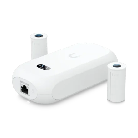 Kit Cámara Ubiquiti UVC-AI-Theta UniFi Protect AI Theta (Hub + Wide-Angle Lens + 360 Lens + 2 Flush Mounts, PoE, AI Detection).UVC-AI-Theta - principal