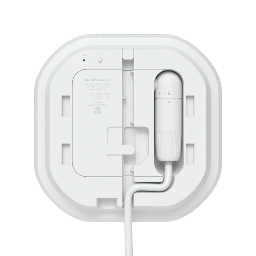 Sirena Ubiquiti UniFi Protect Siren PoE 110dB, Alarma de emergencias, LED, Req PoE., UP-Siren-POE - principal