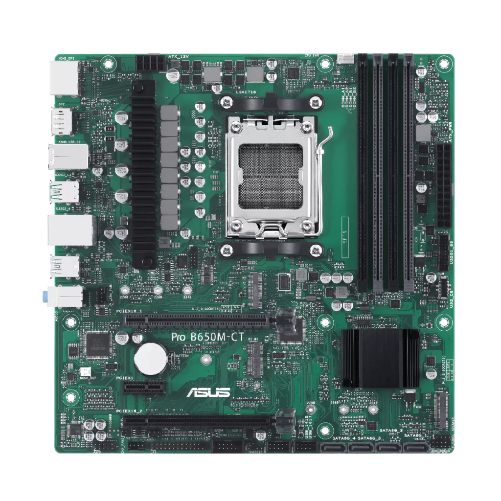 Asus Pro B650M-CT-CSM placa madre AM5 con chipset AMD B650