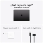 MacBook Pro M4 Pro 14 04 TecnoShopping CL MacBook Pro M4 Pro 14 - que hay en l caja