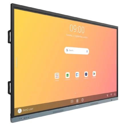 BenQ Board Essential RE7504 pantalla interactiva 75", colaborativa 4K para salas. 9H.F9FTK.DE8 - Principal