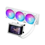 Refrigeración líquida ASUS ROG Ryuo IV 360 ARGB blanca con pantalla AMOLED y bloque de cobre. 90RC01N2-B0AAY0 - principal