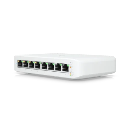 unifi-switch-52w-8ports-4-gbe-poe-4-gbe-req-cable-server1-1163-01 Switch Ubiquiti Lite 8 PoE Unifi 52W 4-GbE PoE+ 4-GbE Req: Cable Server1 1163. - USW-Lite-8-POE - principal