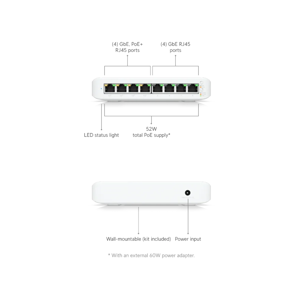 USW-Lite-8-POE - datasheet