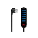 Alargador Múltiple 5MT 6 Tomas cSwitch Philco XT30 Negro