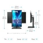 BenQ SW272U monitor 27" 4K IPS Adobe RGB