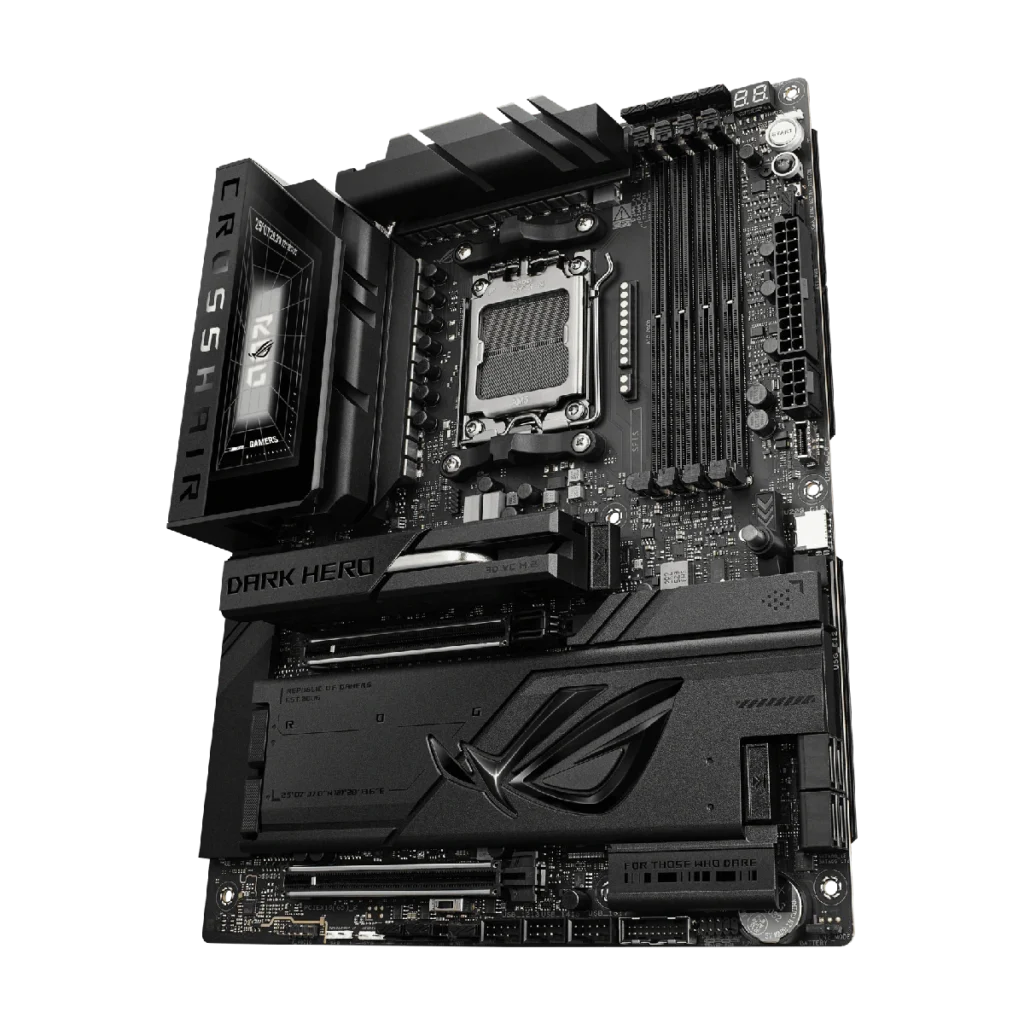 Placa Madre Asus ROG CROSSHAIR X870E DARK HERO AMD con Socket AM5 - 90MB1NT0-M0EAY0 - left