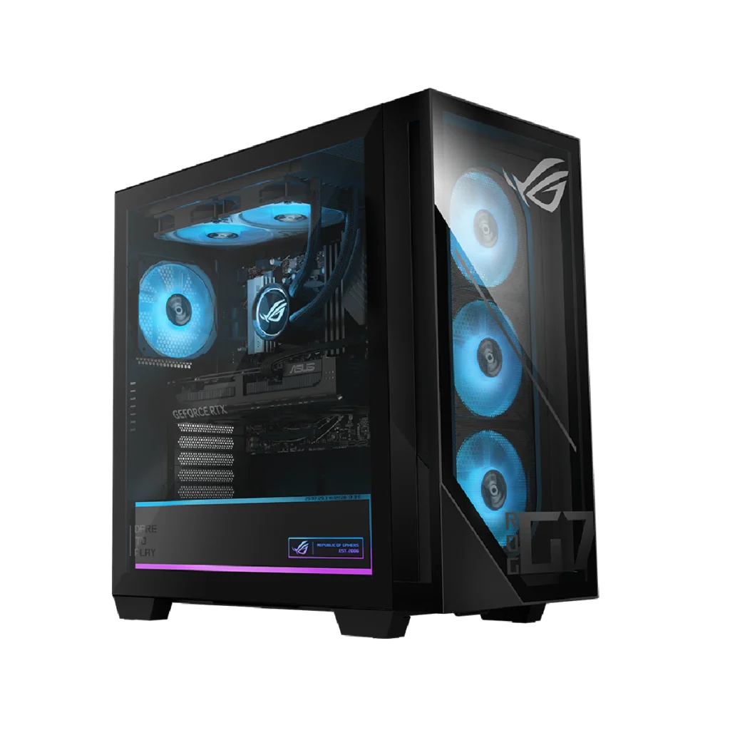 PC Asus ROG GM700TZ-R8700F089W con AMD Ryzen 7 8700F, RTX 5070 Ti Prime 16GB , 32GB RAM, 1TB SSD y Windows 11 Home - 90PF05T1-M00SD0