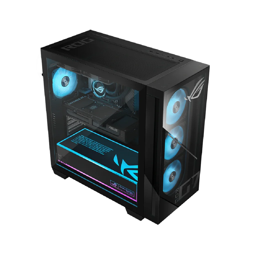 PC Asus ROG GM700TZ-R8700F089W con AMD Ryzen 7 8700F, RTX 5070 Ti Prime 16GB , 32GB RAM, 1TB SSD y Windows 11 Home - 90PF05T1-M00SD0