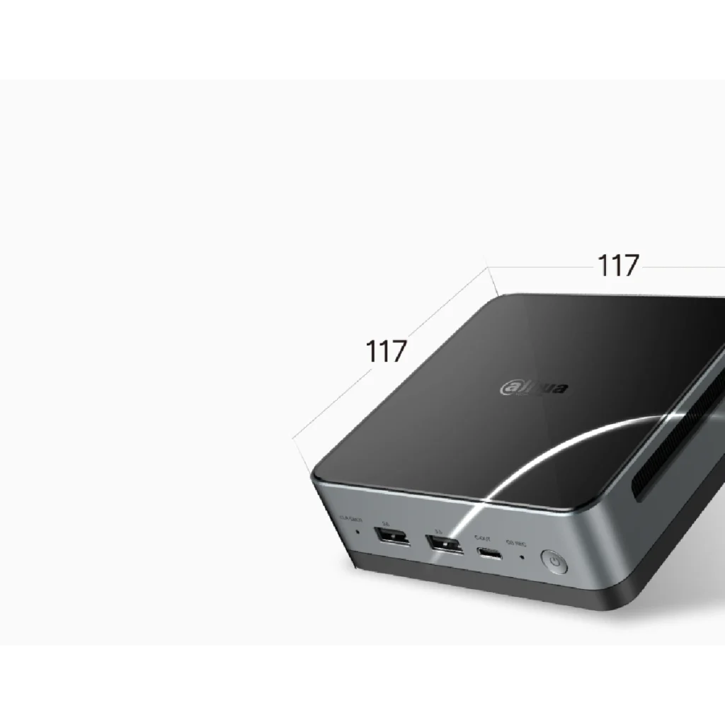 Dahua DSS OneBox H1/128 con Intel i7-13620H, 32GB RAM y SSD 1TB para gestionar video, control de accesos y alarmas. DHI-ASI6214S-PW-1.