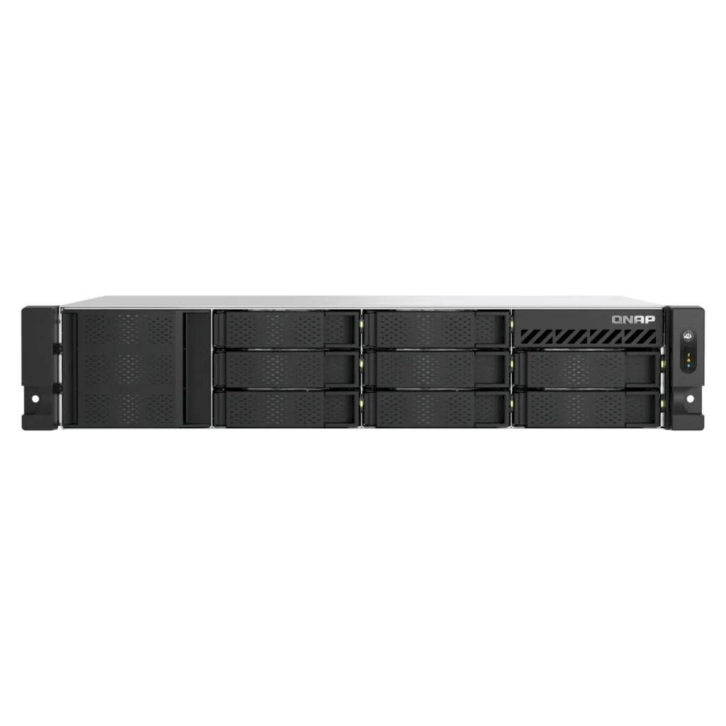 QNAP TS-855eU-RP-8G-US NAS 8 bahías 2U - frente