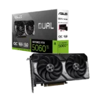 Asus Dual GeForce RTX 5060 Ti 16GB GDDR7 OC Edition - DUAL-RTX5060TI-O16G - 90YV0MH0-M0AA00