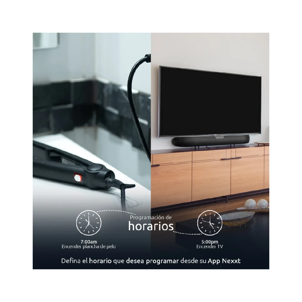 Enchufe inteligente Wi-Fi Nexxt Home NHP-S720 1250W